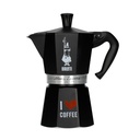 Bialetti Moka Express Love 6tz Black