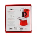 Bialetti Mini Express 2tz Red + 2 cups