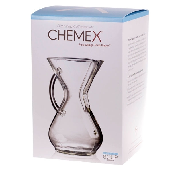 Chemex 6 Cup Glass Handle Coffee Maker