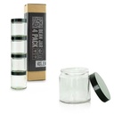 Comandante Bean Jar - Clear Glass + lid/cap - 1 jar
