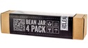 Comandante Bean Jar - Clear Glass + lid/cap - 1 jar