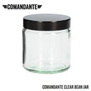 Comandante Bean Jar - Clear Glass + lid/cap - 1 jar