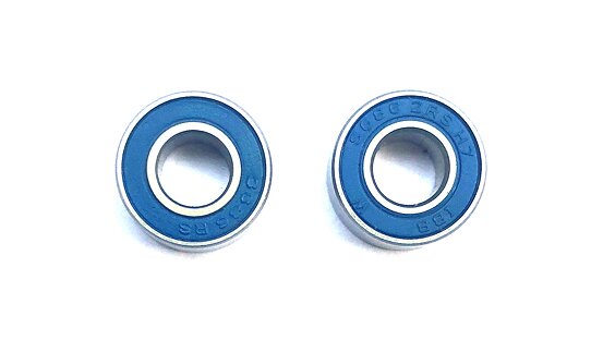 Comandante Ball bearing, stainless steel, set of 2
