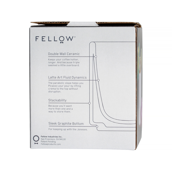 Fellow Monty Cortado Cup - Black
