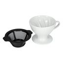 Hario - W60-02 Ceramic Coffee Dripper White