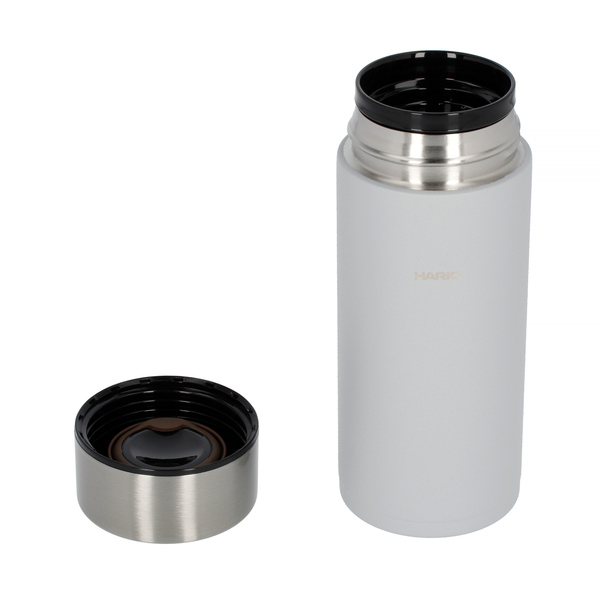 Hario Stick Bottle - Black Thermal Flask Grey - 350ml