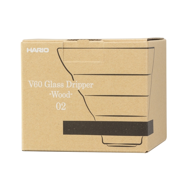 Hario V60 Glass Dripper 02 - Olive Wood