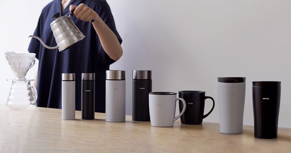 Hario Heat Retention Mug w/lid 300GR