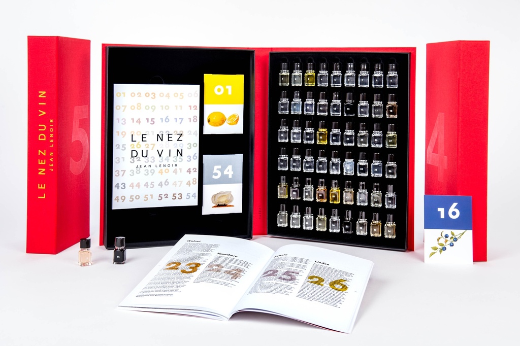 Le Nez du Vin - The Masterkit 54 aromas (Dutch version)