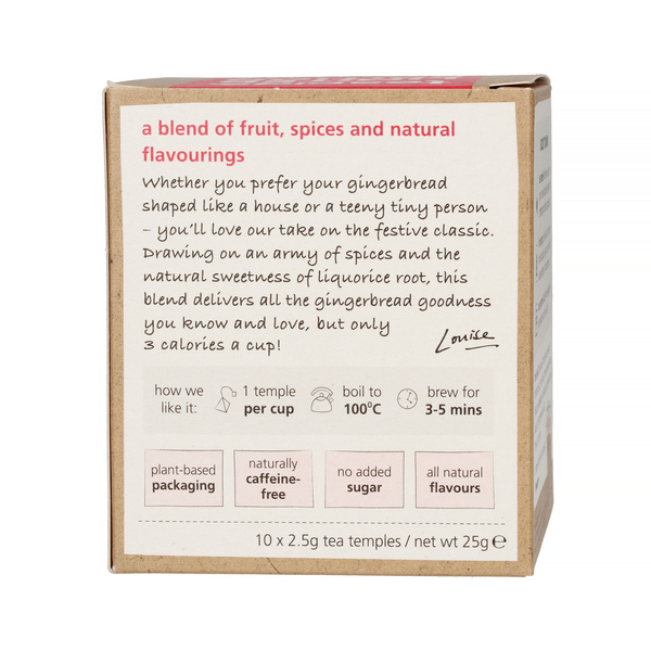 Teapigs - Gingerbread - 10 tea temples