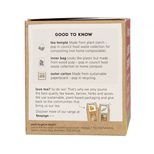 Teapigs - Gingerbread - 10 tea temples