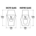 KRUVE EQ glassware Excite & Inspire