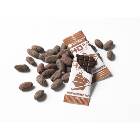 Chocolatemakers Bio Mini Tres Hombres melk 40% zeezout (100x12gr)