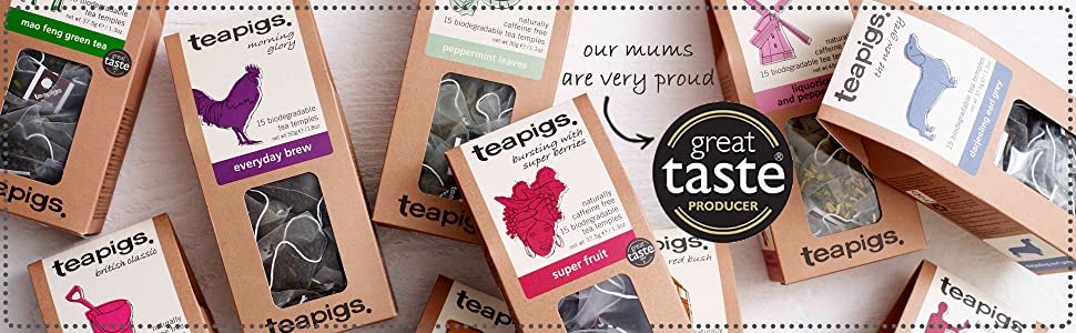 teapigs Peppermint Leaves - Tea Bag in envelope (box of 50pcs)