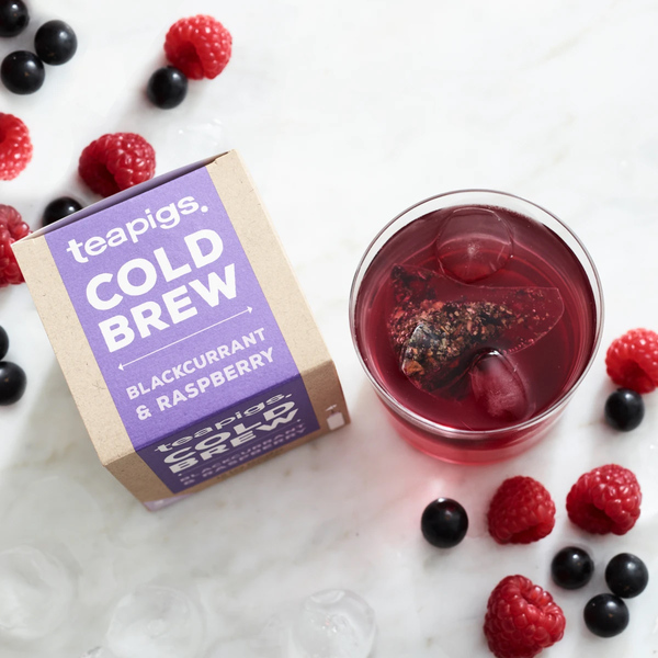 teapigs Blackcurrant & Raspberry - Cold Brew 10 tea bags