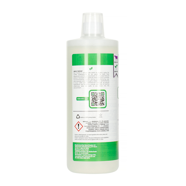 Urnex Biocaf - Milk frother cleaning liquid - 1L