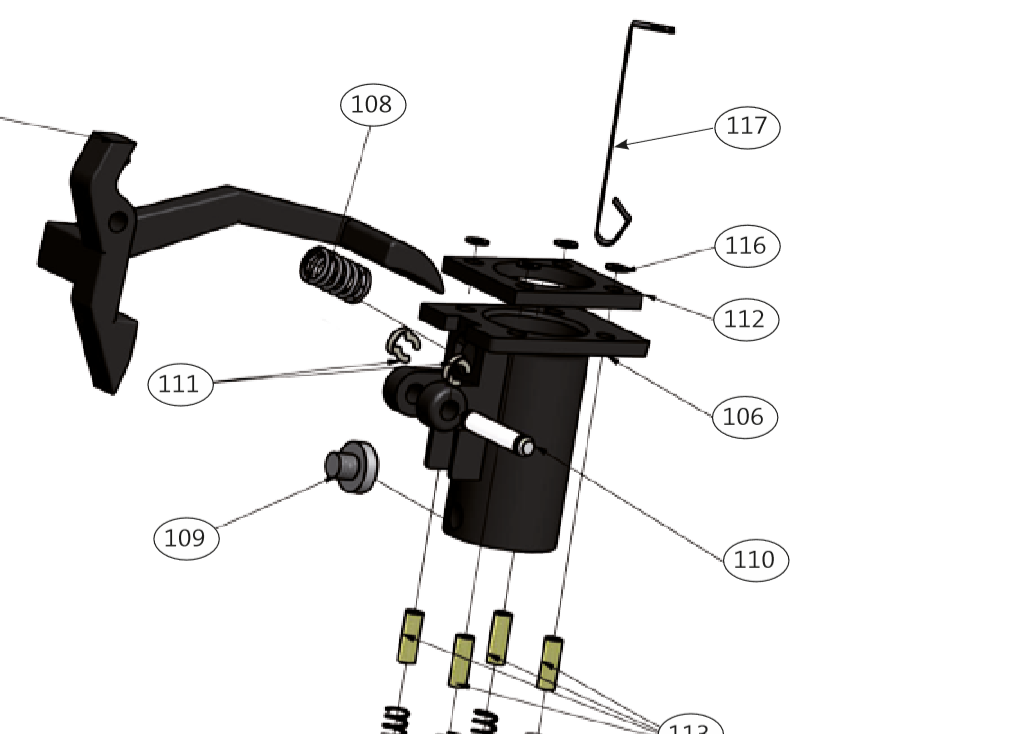 Mahlkönig EK43 - Outlet seal