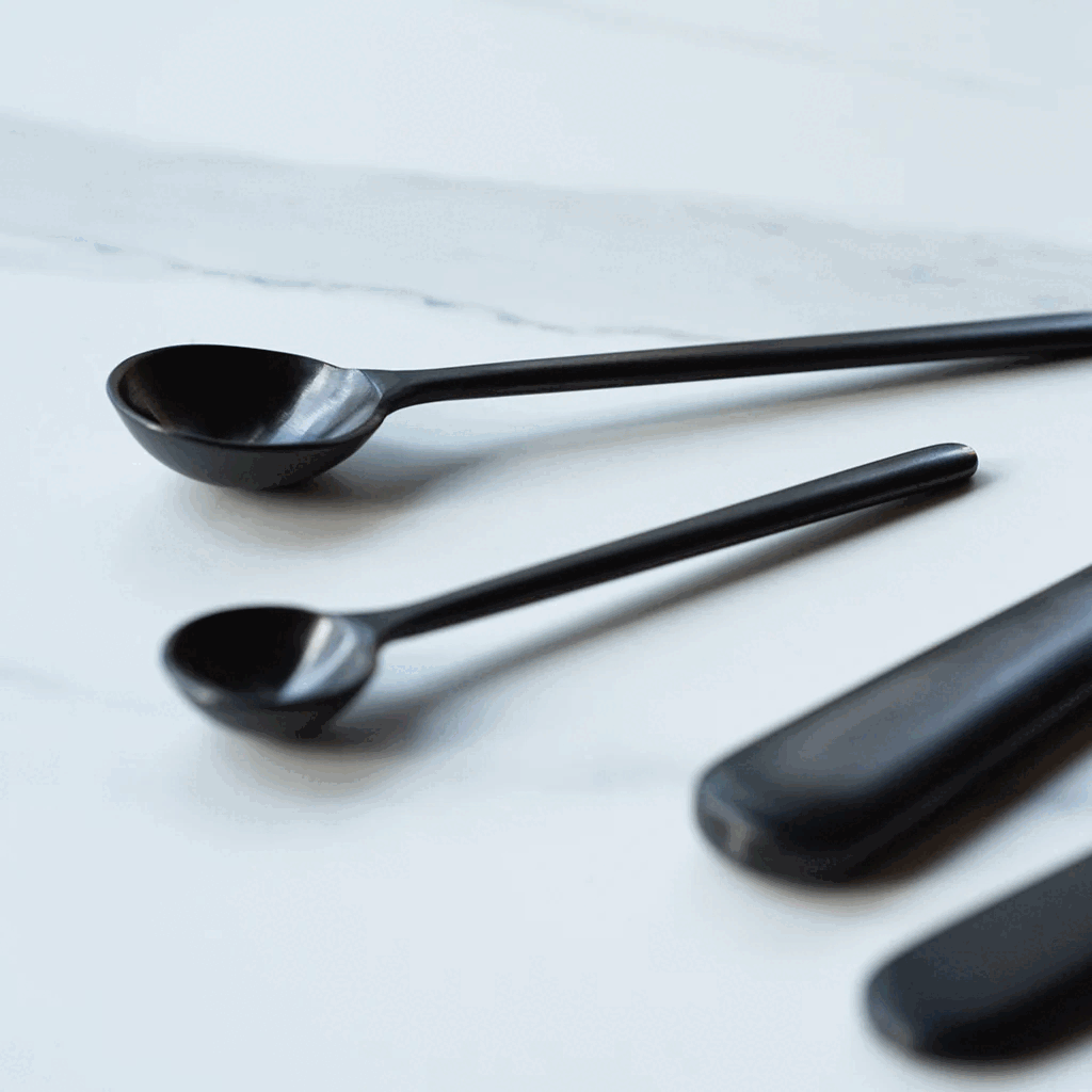 Loveramics Chateau Spoon Matte Black 10cm