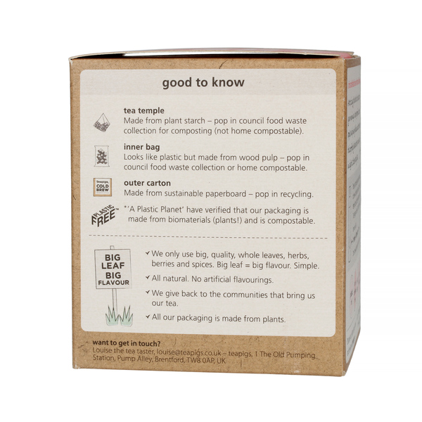 teapigs Pink Grapefruit - Cold Brew 10 tea bags