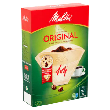 Melitta Original 1x4 80pcs brown