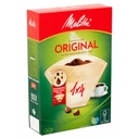 Melitta Original 1x4 80pcs brown