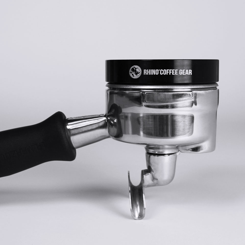 Rhino Espresso Dosing Funnel - 58mm black