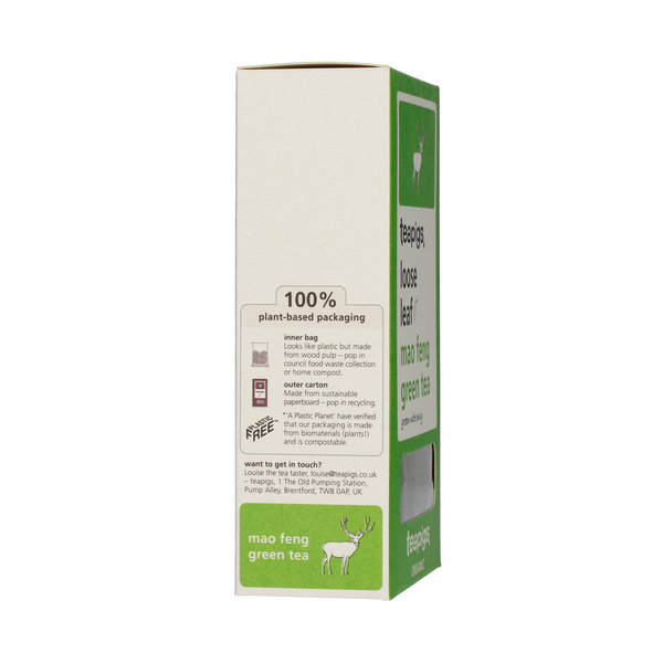teapigs Mao Feng Green Organic - Loose Tea 75g