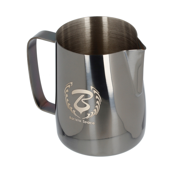 Barista Space - 600ml Grey Milk Jug (Titanium Black)
