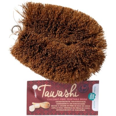 Terrasana - Tawashi - Coconut Fibre Vegetable Brush (groenteborstel van kokosvezel)
