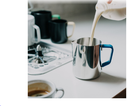 Rhino Coffee Gear - Silicone 350ml Milk Pitcher Handle Grip - Blue