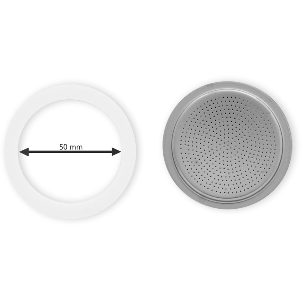 Bialetti - Seal + Sieve for Bialetti 4tz Steel Coffee Makers