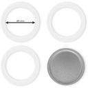 Bialetti - 3 Seals + Sieve for 3-4tz Aluminium Coffee Makers