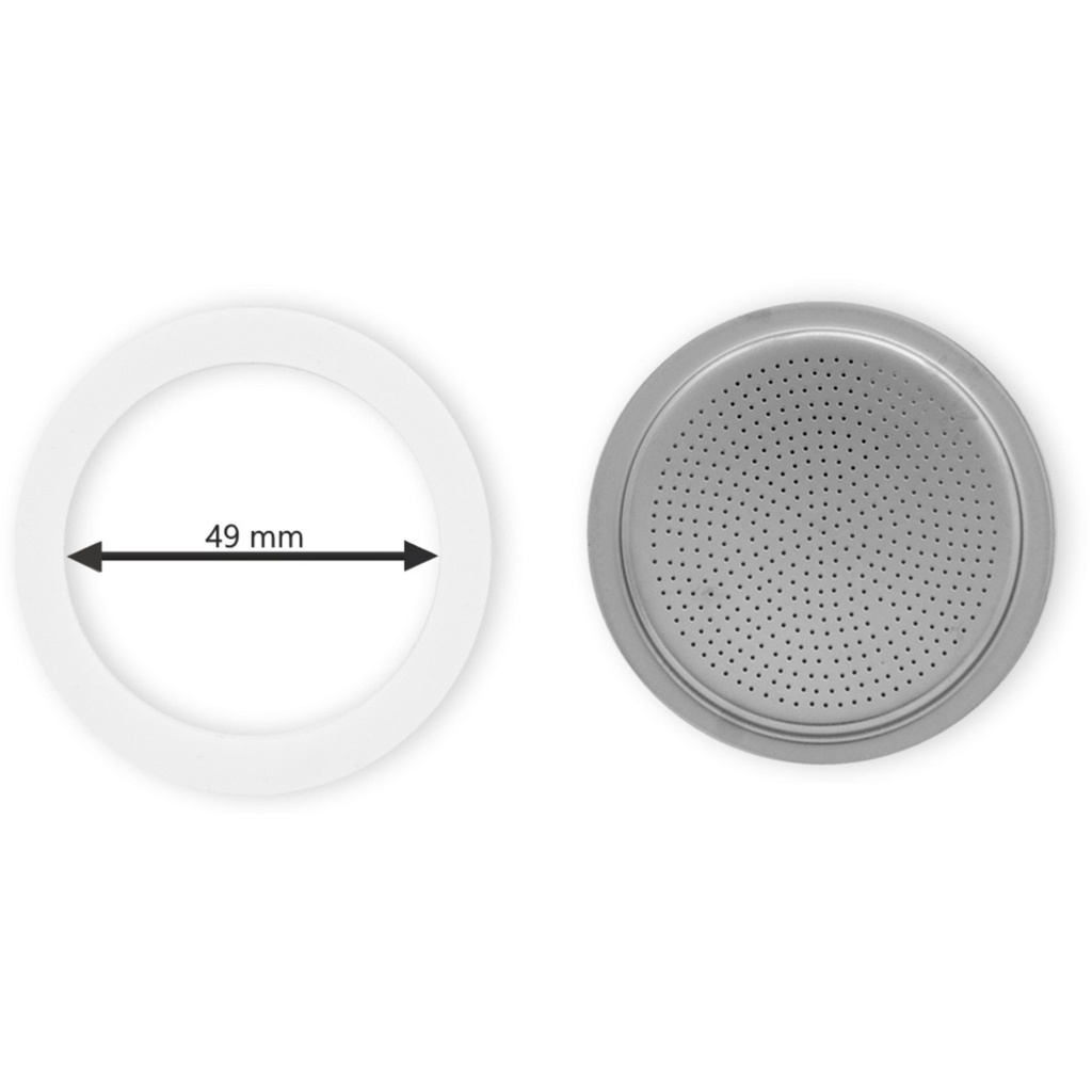 Bialetti - Seal + Sieve for Bialetti Moka Induction 3-4tz