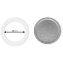Bialetti - Seal + Sieve for Bialetti Moka Induction 3-4tz