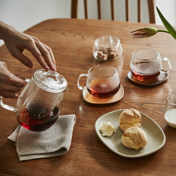 KINTO - UNITEA Teapot with Glass Tea Strainer 680ml