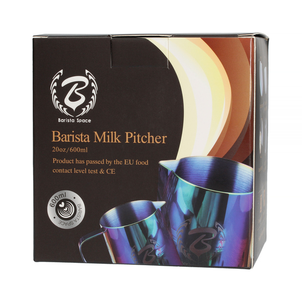 Barista Space - 600ml Red Milk Jug