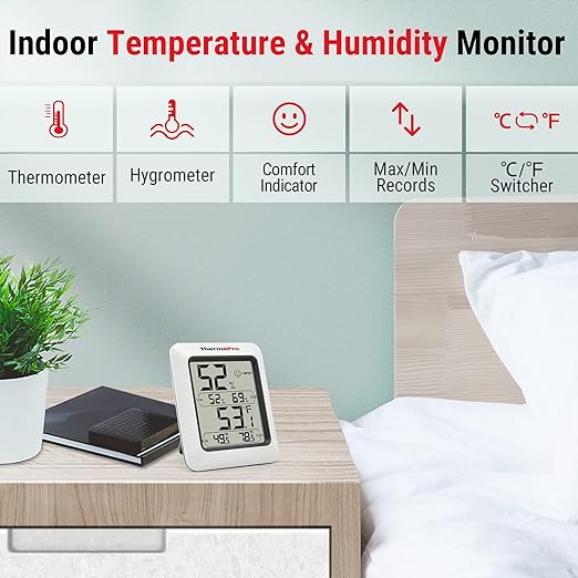 ThermoPro TP50 digitale thermo-hygrometer