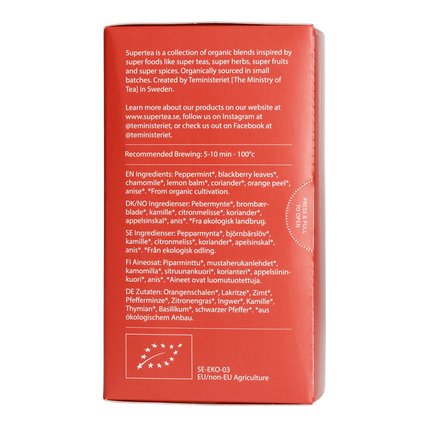 Teministeriet - Supertea Seven Herb Wellness - 20 bags in envelope