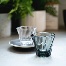 Loveramics - Twisted Espresso Glass 70 ml - Black