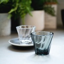 Loveramics - Twisted Espresso Glass 70 ml - Black