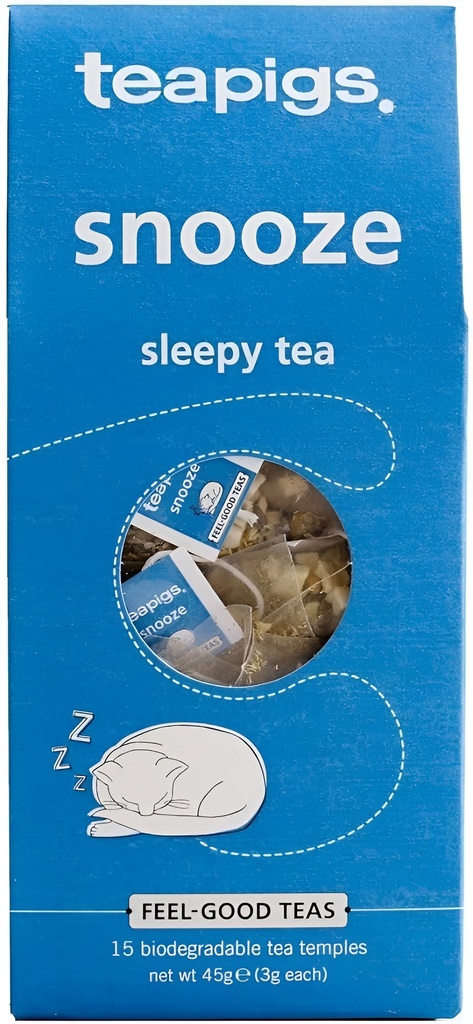 teapigs Organic Snooze - Sleepy Tea - 15 Tea Bags