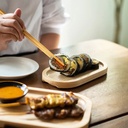 Loveramics ER-GO! System - Oval Wood Platter (S) 22cm (Natural)