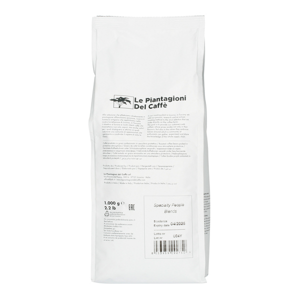 Le Piantagioni del Caffe - Mediterraneo Espresso - 1000gr