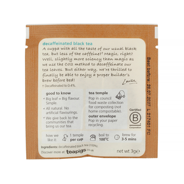 teapigs - Decaf English Breakfast - Tea Bag