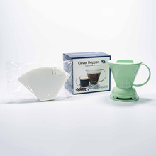 Clever Dripper - L 500ml Apple Green + 100 Filters