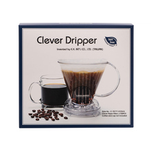 Clever Dripper - L 500ml Transluscent Gray + 100 Filters