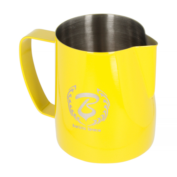 Barista Space - 450 ml Teflon Yellow Milk Jug
