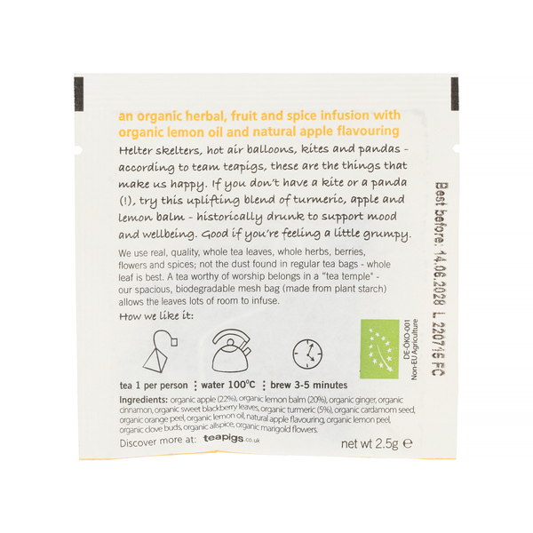 teapigs Happy - Uplifting Tea - Tea Bag