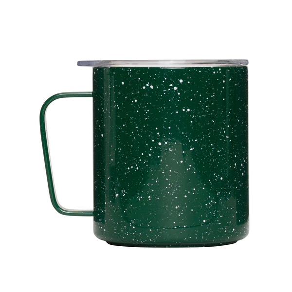 MiiR - Camp Cup Green Speckle 350ml (with lid)