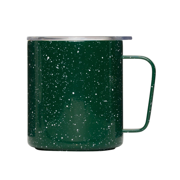MiiR - Camp Cup Green Speckle 350ml (with lid)